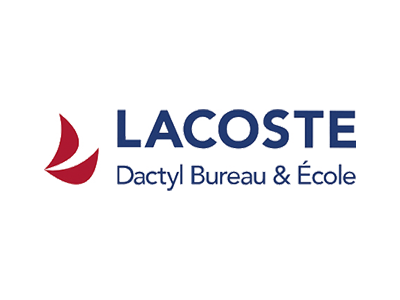 Logo Lacoste Dactyl - Client BizCoach AI