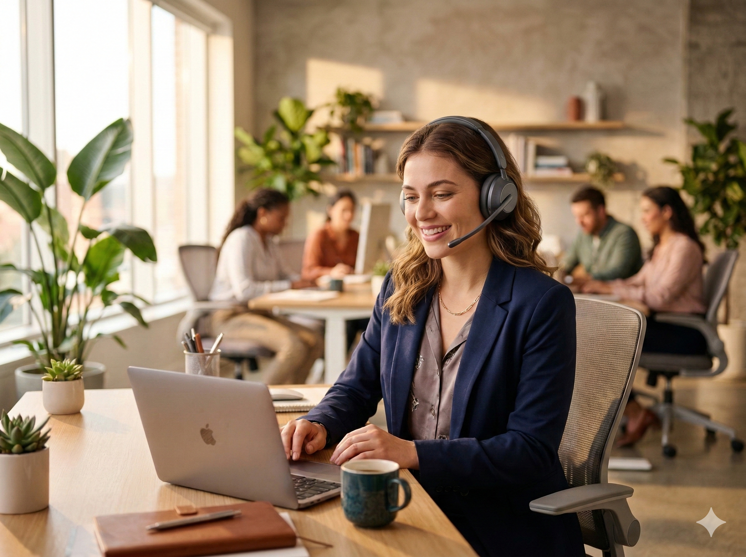 Commercial en simulation vocale avec BizCoach AI